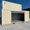 20ft One Trip Shipping Container with 10ft Roll Up Door5.webp