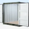 8Ft One Trip Shipping Container Green1.webp